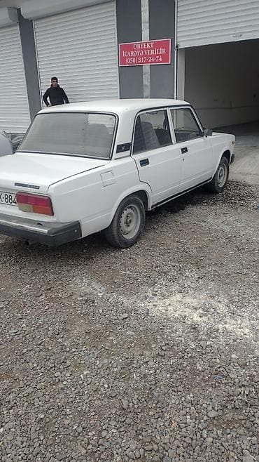 daewoo racer ehtiyat hisseleri: VAZ 2107 sedan – ağ rəng, 4 qapı, arxa ötürücülü. Klassik “07” — 4