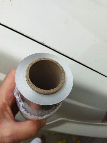 Termoqablar: Alüminium falqa . 100 metr .
qalınlıq 20 mikron — 2