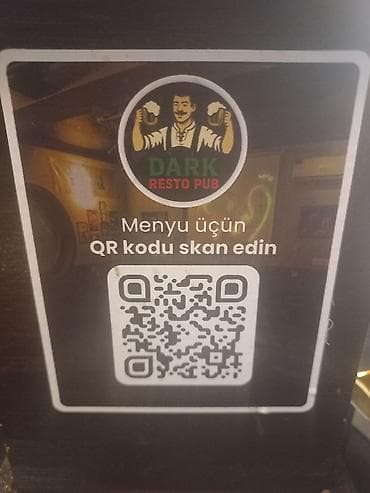 ofisiant bəy: Ofisiant tələb olunur, Pivə barı, Gündəlik ödəniş, 18-29 yaş, 1-2 illik təcrübə — 1