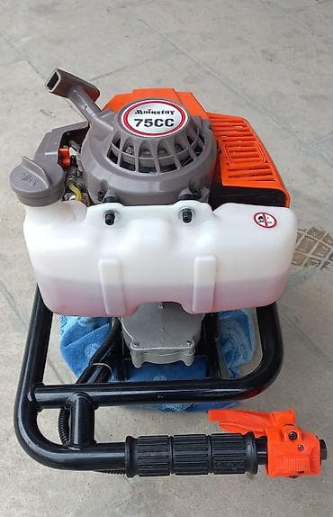 mini traktorlarin azerbaycanda satisi: Benzinli torpaq burgusu (yer qazma motoru) tezedi turbali satilir 8 — 2