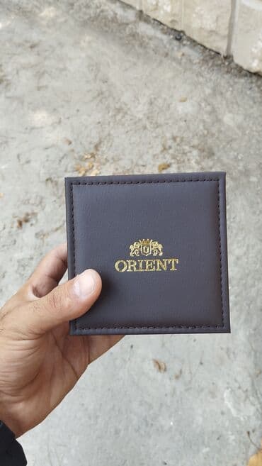 зеленые мужские спортивные костюмы: Наручные часы, Orient, цвет - Зеленый — 3