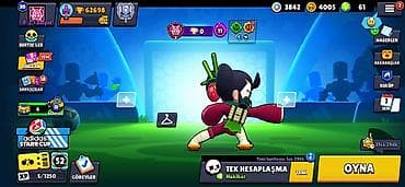Şəxsi əşyalar: Brawl Stars hesabı – yüksək səviyyəli, zəngin kontentli Əsas — 1