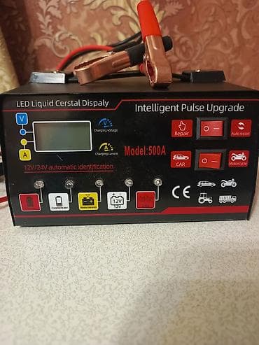 e 72: Ağıllı impuls texnologiyalı akkumulyator şarj cihazı – Model: 500A — 3