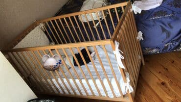 Oğlan və qız üçün, İşlənmiş, Beşik, Dəst ilə, Matras ilə