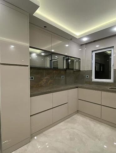 laminat mdf: Sifarişlə mətbəx dəsti, Özü çəkən petlələr, Mat laminat, Kredit yoxdur, Pulsuz çatdırılma — 3