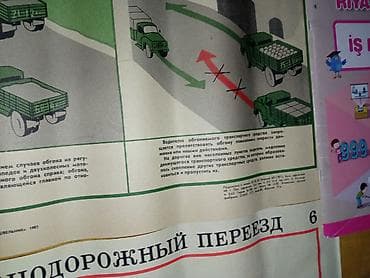 qaz sekli: SSRİ dən qalma orjinal plakatlar! 64 edədAvtonəqliyyat — 5
