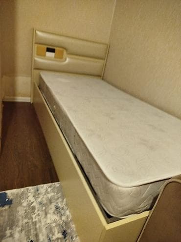 tek kravat: Təknəfərlik çarpayı, Bazalı, Matras ilə, Siyirməsiz — 3