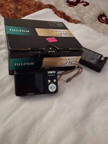 retro kameralar: Fujifilm FinePix J10 rəqəmsal fotoaparat Komplekt: - Fotoaparat — 1