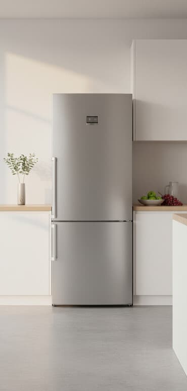 plesteşin 2: Yeni 2 qapılı Bosch Soyuducu Satılır, rəng - Gümüşü — 1