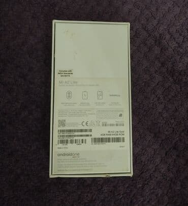 iphone 7 plas: Xiaomi Mi A2 Lite, rəng - Qızılı, 
 İki sim kartlı — 7