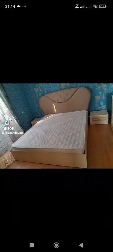 dolab ucuz: Yeni, 4 qapılı, Güzgülü, Bej, Açılan, Düz dolab — 8