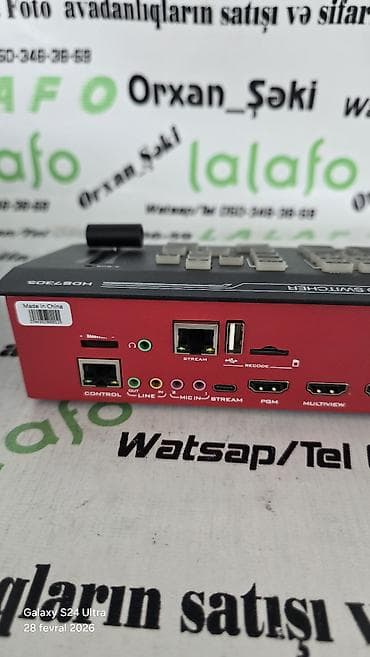 Fotokameralar: DeviceWell -HDS7305 üzərində 64gb sürətli kart və səs kabeli — 6