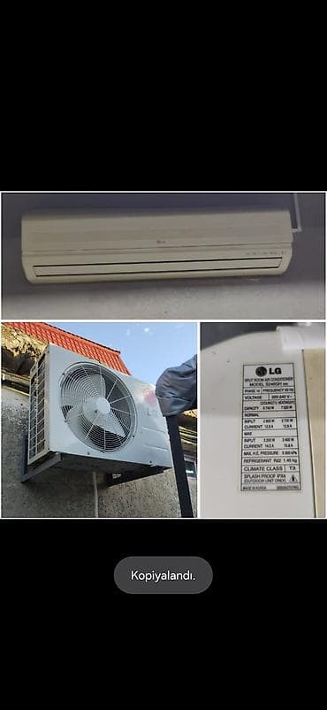 Lg 90kv kondisioner (24000btu) qiymet 550 man.evden satis.qiymet
