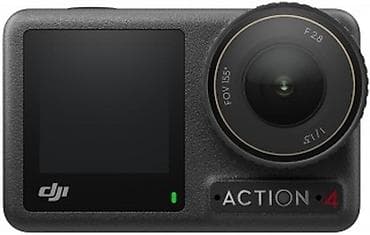dji mic 2: DJI Osmo Action 4 action kamerası - 1/1.3" sensor, F2.8 diafraqma — 1