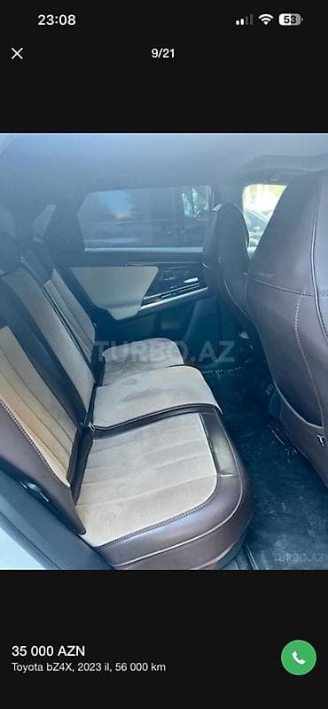 avtomobil oturacaqlar: Toyota BA: 0.1 l | 2023 il Krossover — 8
