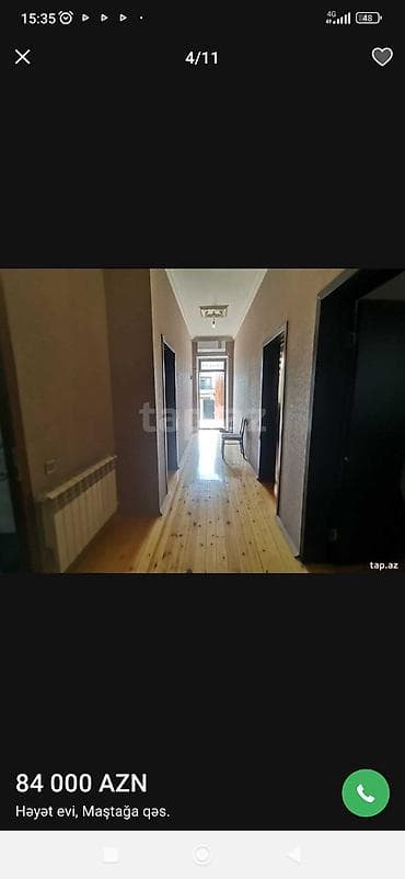 Maştağa qəsəbəsində həyət evi. - Geniş, tam yaşayış üçün nəzərdə bu — 4