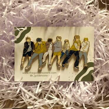 qaralmayan bijuteriya: Большие значки BTS — 1