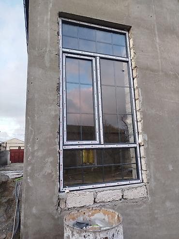 Tavan: Yeni İkiqat şüşə paketi Plastik pəncərə, Еni: 1 sm, Uzunluğu: 1 sm, Pulsuz quraşdırma — 10