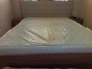 yeni mebellər: İkinəfərlik çarpayı, 2 tumba, Yeni — 2