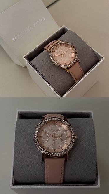 amerika saati: Qol saatı, Michael Kors, rəng - Çəhrayı — 3