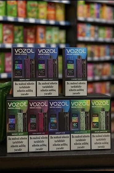 Vozol Neon 45000 birdəfəlik elektron siqaretlər Məhsul