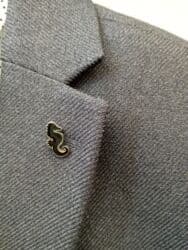 göy rəngli kişi cemperləri: Kişi kostyumu – 2 hissə - Rəng: tünd boz/boz qrafit - Dəst: pencək + — 3