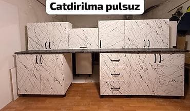 Mermer gorunuslu Metbex mebeli satilir yenidir 2 el deil mdf akrildir lalafo.az -da Mermer gorunuslu Metbex mebeli satilir yenidir 2 el deil mdf akrildir