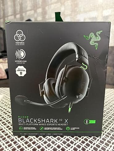 ​Razer BlackShark V2 X wired gaming headset satılır. Qulaqlıqlar — 2