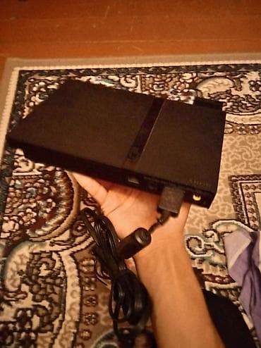 аудио усилитель купить: Real alıcıya 55mPlayStation 2 Slim oyun konsolu. Komplektə şəkildə — 2