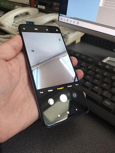 telefon barter: Xiaomi Mi 9T, 64 GB, rəng - Göy, 
 Zəmanət, Sensor, Barmaq izi — 5