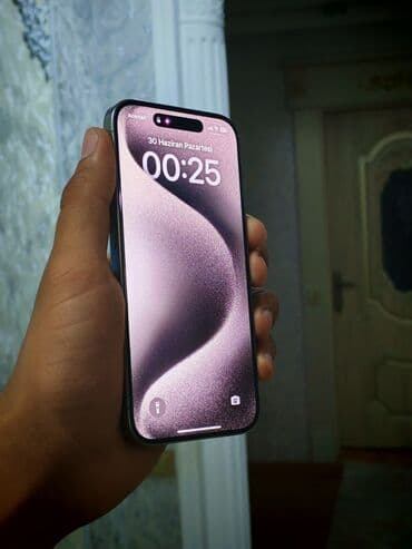 iphone 15 adapter qiymeti: IPhone 15 Pro, 256 ГБ, Natural Titanium, Face ID — 8