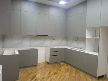 mdf metbex mebelleri: Кухонный гарнитур на заказ, Самозакрывающие петли, Ламинат гладкий, Есть кредит, Бесплатная доставка, Платная доставка, Доставка в районы — 1