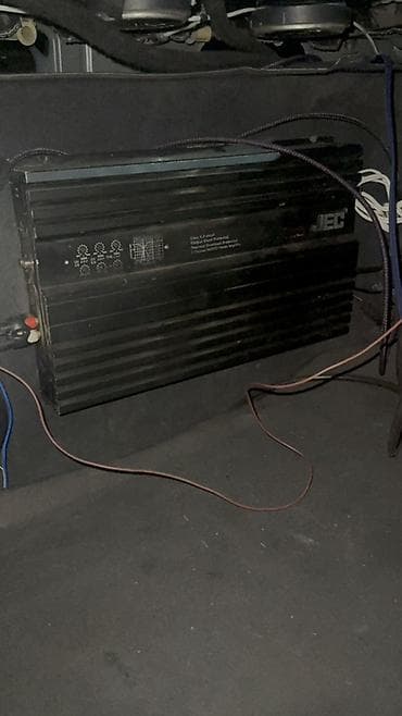 atapleniya sistemi: JEC avtomobil gücləndiricisi Qeyd: Jec 1200W Uslitel 4 Kanal + — 4