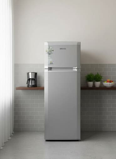 Duxovkalar: 2 qapılı Beko Soyuducu Satılır, rəng - Gümüşü — 2