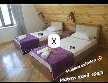 tek kravat: İkili tək nəfərlik çarpayı dəsti - Paket: 2 ədəd tək nəfərlik çarpayı — 1