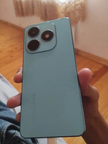 beko 8: Tecno Spark 20, 256 GB, rəng - Göy, Barmaq izi, İki sim kartlı, Face ID — 2