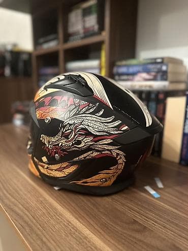 moto almaq: Axxis off-road/motokros kaskı Salam aleykum 280manata alınıb çənəsi — 5