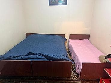 İkinəfərlik çarpayı, Bazasız, Matrassız, Siyirməsiz