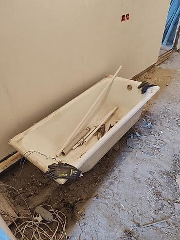 hamamlar: Məhsul: Emallı tökmə dəmir vanna Təsvir: - Klasik düz formalı, dərin — 1