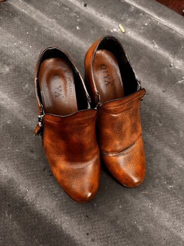 herbi botinkalar: Ölçü: 41, rəng - Qəhvəyi, İşlənmiş — 2