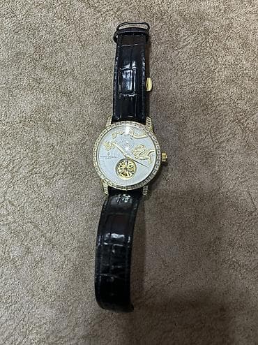 lns saat: İşlənmiş, Qol saatı, Vacheron Constantin, rəng - Qızılı — 5