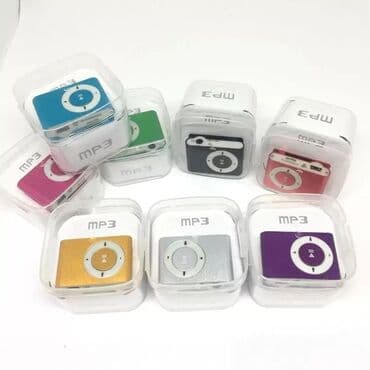 mp3 yukle pulsuz: Mini MP3 pleyer – klipsli, çoxrəngli. Xüsusiyyətlər: - MicroSD/TF — 6