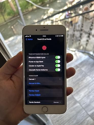 16 pro 256: IPhone 7 Plus, 128 GB, Qızılı, Barmaq izi — 5