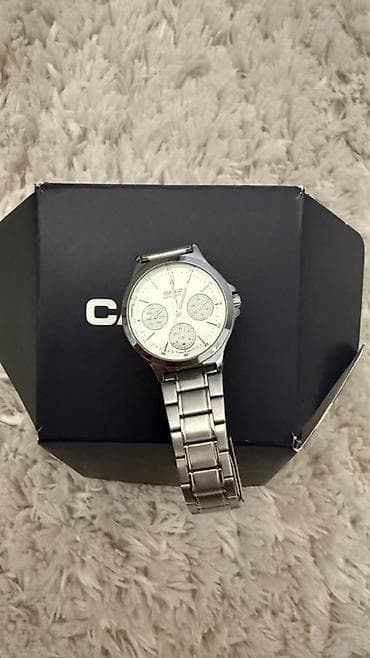 dini saat: Casio kişi qol saatı - Korpus və qayış: paslanmayan polad, gümüşü — 1
