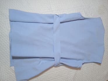 женская шифоновая блуза: Повседневное платье, Мини, S — 1