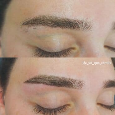 qaş sabitləyici qiymeti: Qaşların düzgün ölçü götürülərək səliqəli alınması xidməti təklif — 2