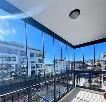 samlar: Balkon və teraslar üçün çərçivəsiz sürgülü şüşələmə sistemi - 8–10 mm — 2
