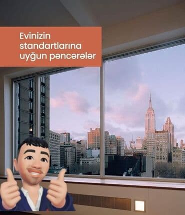 işlənmiş plastik qapı pəncərə satılır: Evinizdən çıxmadan tək birzəngə pəncərə,qapıcam balkonnarın təmiri — 8