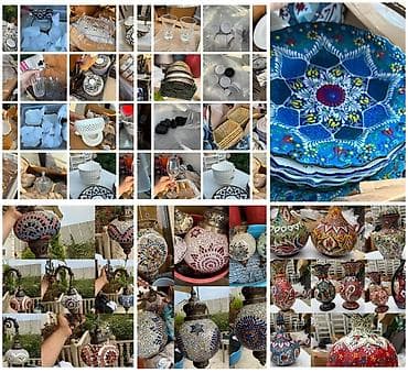Restoran, kafe avadanlığı: Kafe,restoran uchun antik qablar, suvenirler,qab-qacaq hamisi birlikde — 1