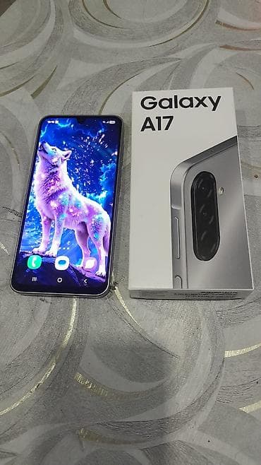 xiaomi kamera: Samsung Galaxy A17, 256 GB, rəng - Gümüşü, Düyməli, Sensor, Barmaq izi — 2
